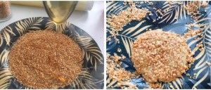 نقوم بتشكيل العجين